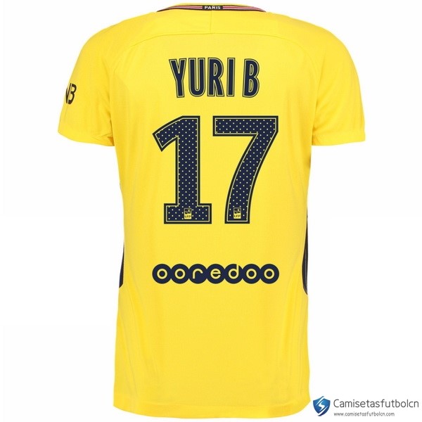 Camiseta Paris Saint Germain Segunda equipo Yurib 2017-18